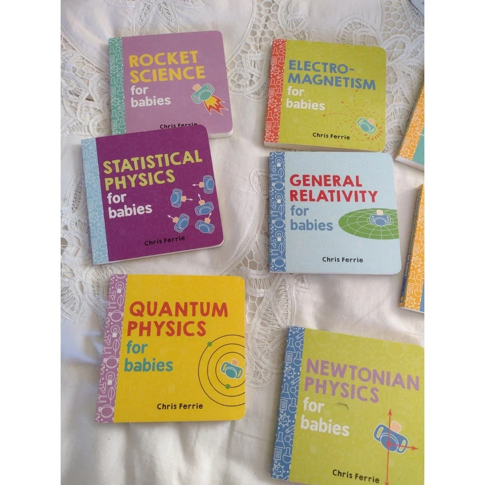 My First Science Library for Babies Chris Ferrie 8 Board Books Box Set - Picture 5 of 6